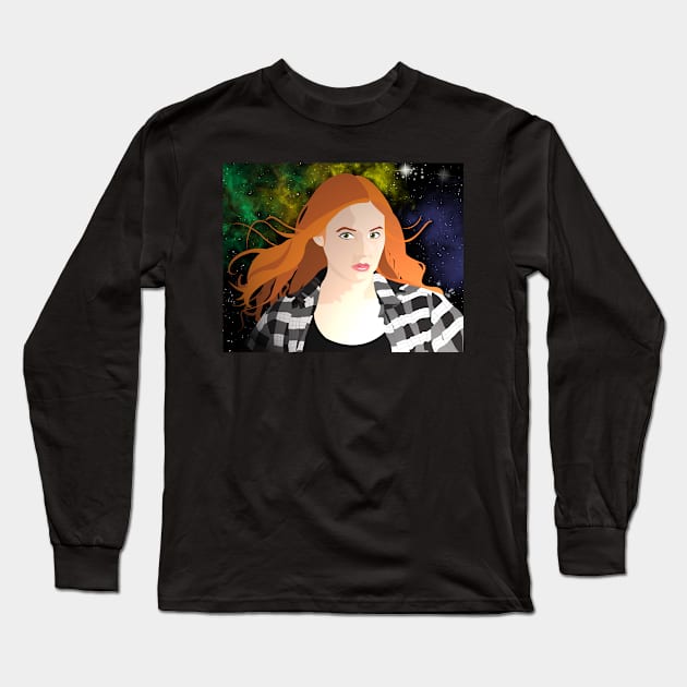 Amy Pond Long Sleeve T-Shirt by Becpuss